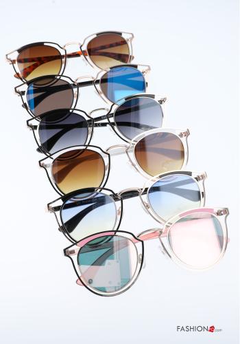 Ensemble de 12 pièces Lunettes de soleil rondes - ph 1