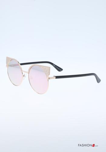Set 12 pezzi Occhiali da sole rotondi con lenti specchiate - ph 5
