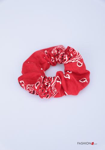 Set 12 pezzi Elastico per capelli Fantasia paisley - ph 2