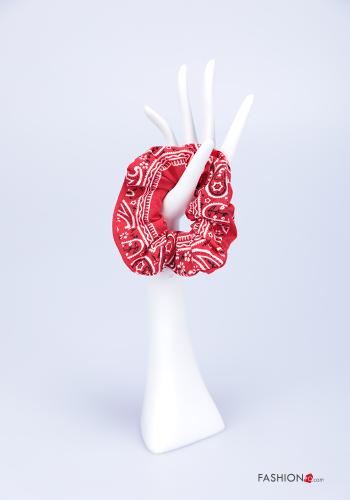 Set 12 pezzi Elastico per capelli Fantasia paisley - ph 3