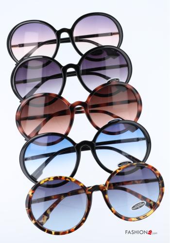12-piece Set  Sunglasses  round gradient lenses - ph 1