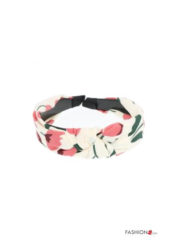 Conjunto de 12 piezas Cintillo para el pelo Estampado floral - ph 4