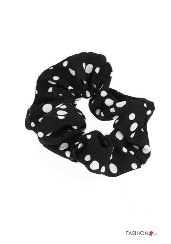 Pack de 12 peças Elástico de cabelo Padrão bolas - ph 5