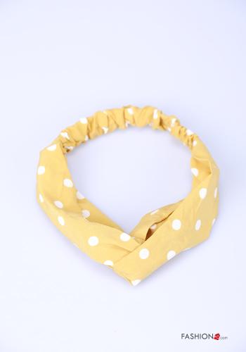 Set 12 pezzi Fascia per capelli Fantasia pois - ph 2