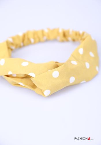 Set 12 pezzi Fascia per capelli Fantasia pois - ph 4
