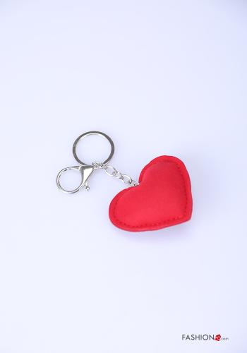 Set 12 pezzi Portachiavi  con strass Fantasia scritta - ph 3