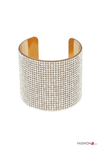 Bracelet with rhinestones - ph 1