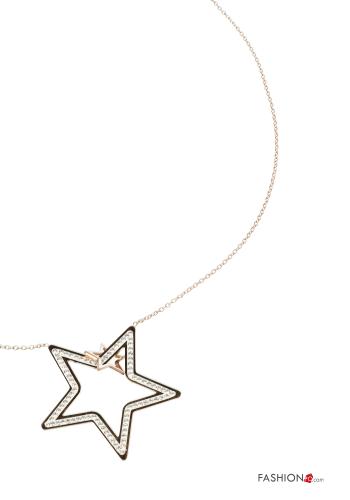 Collar ajustable con brillantes - ph 1