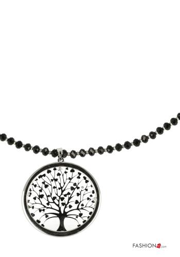Collana regolabile con strass - ph 1