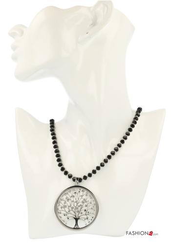 Collana regolabile con strass - ph 3