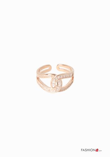 Ring with rhinestones - ph 1