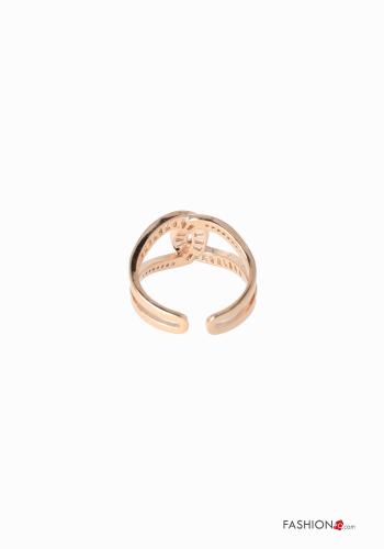 Ring with rhinestones - ph 2