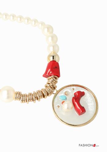 Collana regolabile con perle - ph 1