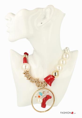 Collana regolabile con perle - ph 3