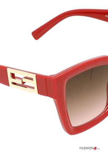 12-piece pack square Gradient Sunglasses - ph 6