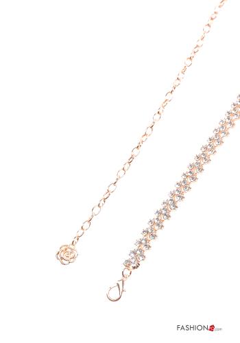 Cintura regolabile con strass - ph 2