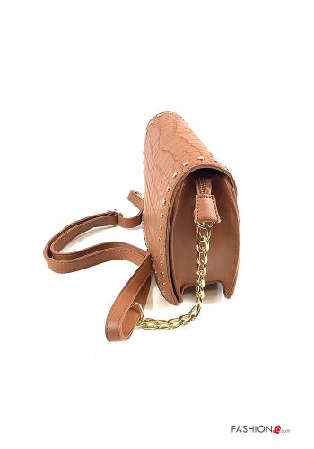 Sac  avec fermeture éclair avec bandoulière avec des clous - ph 3