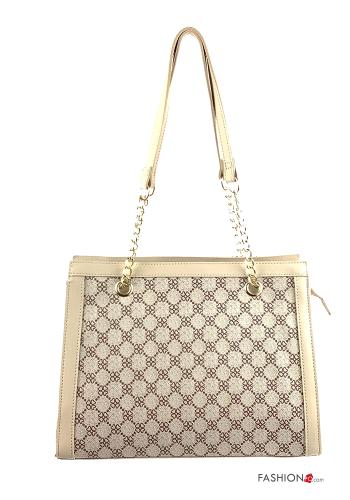 Bag  with zip Geometric Pattern - ph 1