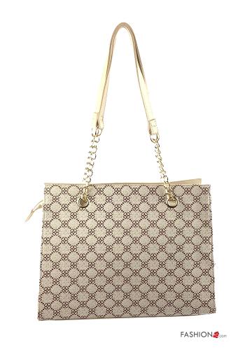Bag  with zip Geometric Pattern - ph 2