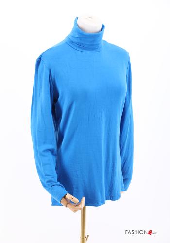 Maglietta a manica lunga oversize a collo alto