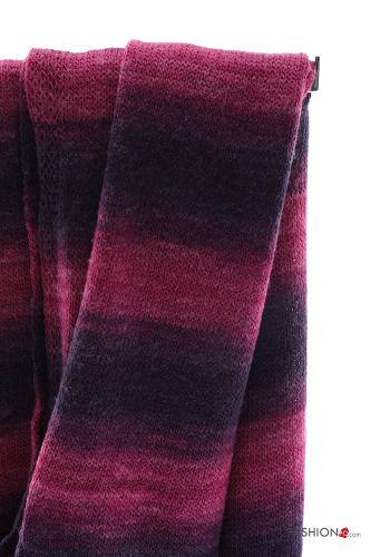 Écharpe en Mohair Imprimé à rayures - ph 3