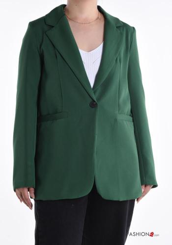 Chaqueta con botones con bolsillos