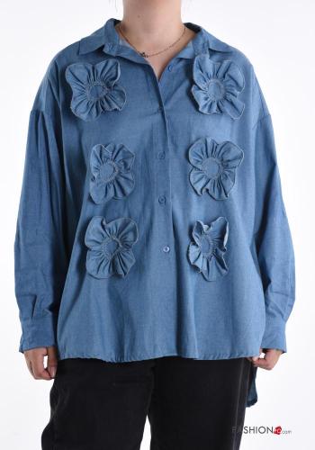 long sleeve with collar Shirt with buttons