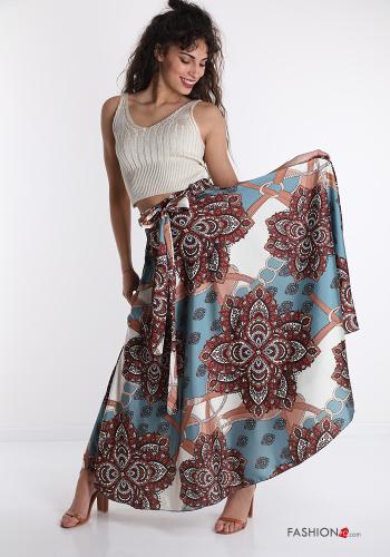 Gonna  con fiocco Fantasia jacquard - ph 5