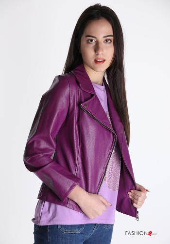 Chiodo  con zip con borchie - ph 1