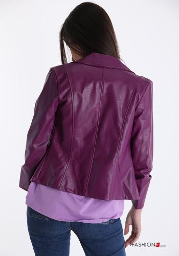 Chiodo  con zip con borchie - ph 2