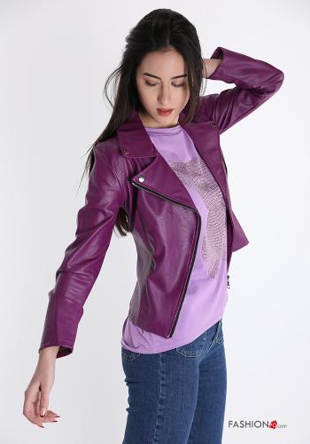 Chiodo  con zip con borchie - ph 3