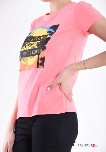 Patterned Cotton T-shirt - ph 3