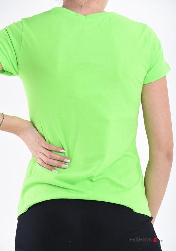 T-shirt in Cotone Fantasia stampata - ph 2