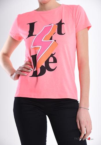 T-shirt in Cotone Fantasia stampata - ph 1