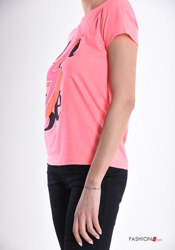 T-shirt in Cotone Fantasia stampata - ph 3