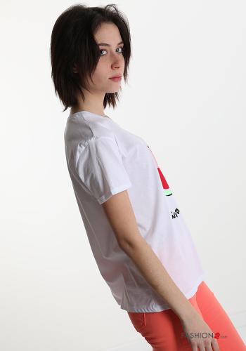 Patterned Cotton T-shirt - ph 3