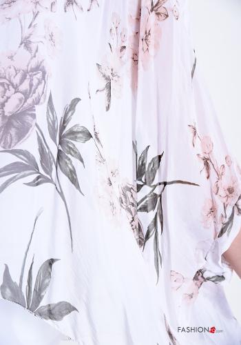 Tunic in Silk Floral print - ph 4