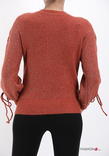 Maglione lurex con fiocco - ph 2