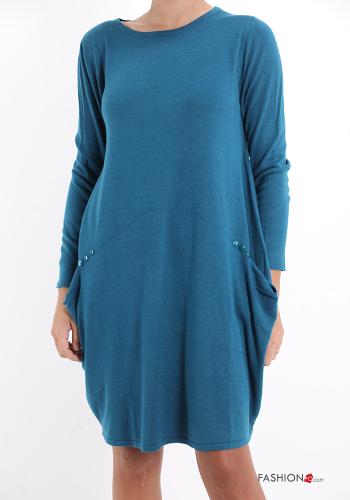 Dress with buttons with pockets - ph 1
