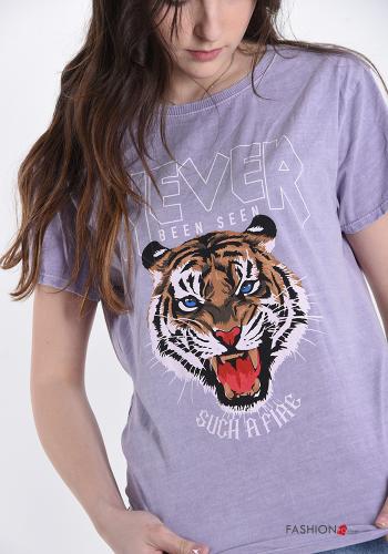 T-shirt en Coton Tissu imprimé - ph 4