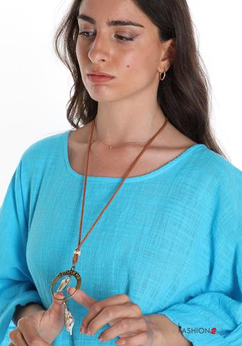 Cotton Tunic with necklace - ph 4