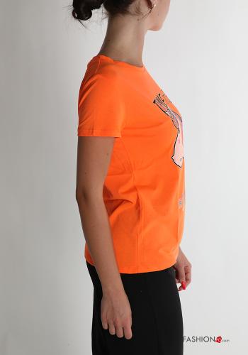 Patterned Cotton T-shirt - ph 3