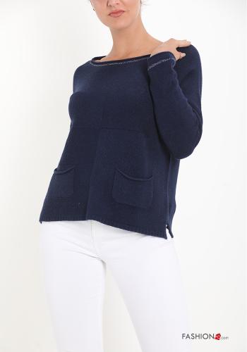 lurex Sweater with pockets