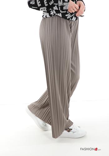 pleated Trousers with bow - ph 3