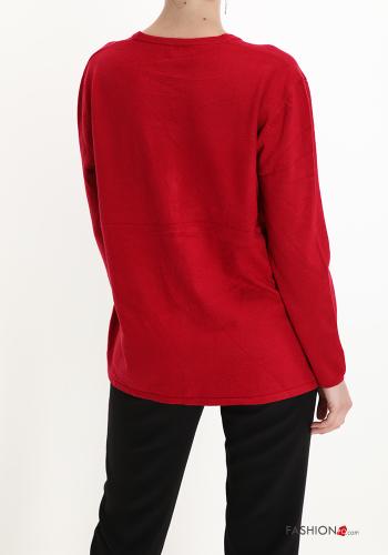 Cardigan con bottoni scollo a V - ph 2