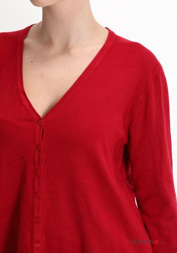 Cardigan con bottoni scollo a V - ph 4