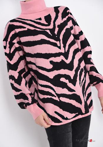 Animal print Sweater Rollneck - ph 3