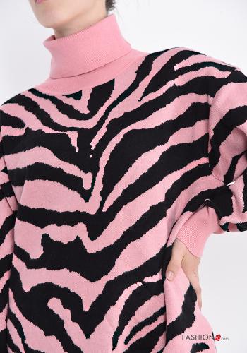 Animal print Sweater Rollneck - ph 4