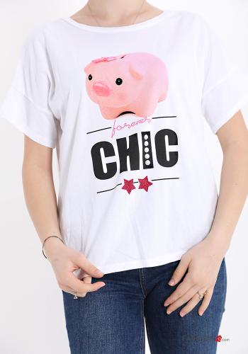 T-shirt in Cotone