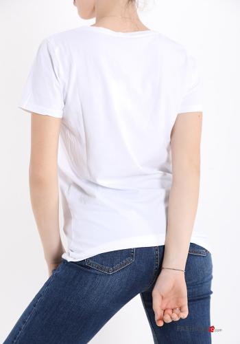 Patterned Cotton T-shirt - ph 2